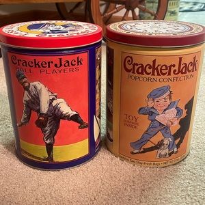 Vintage Cracker Jack Tins